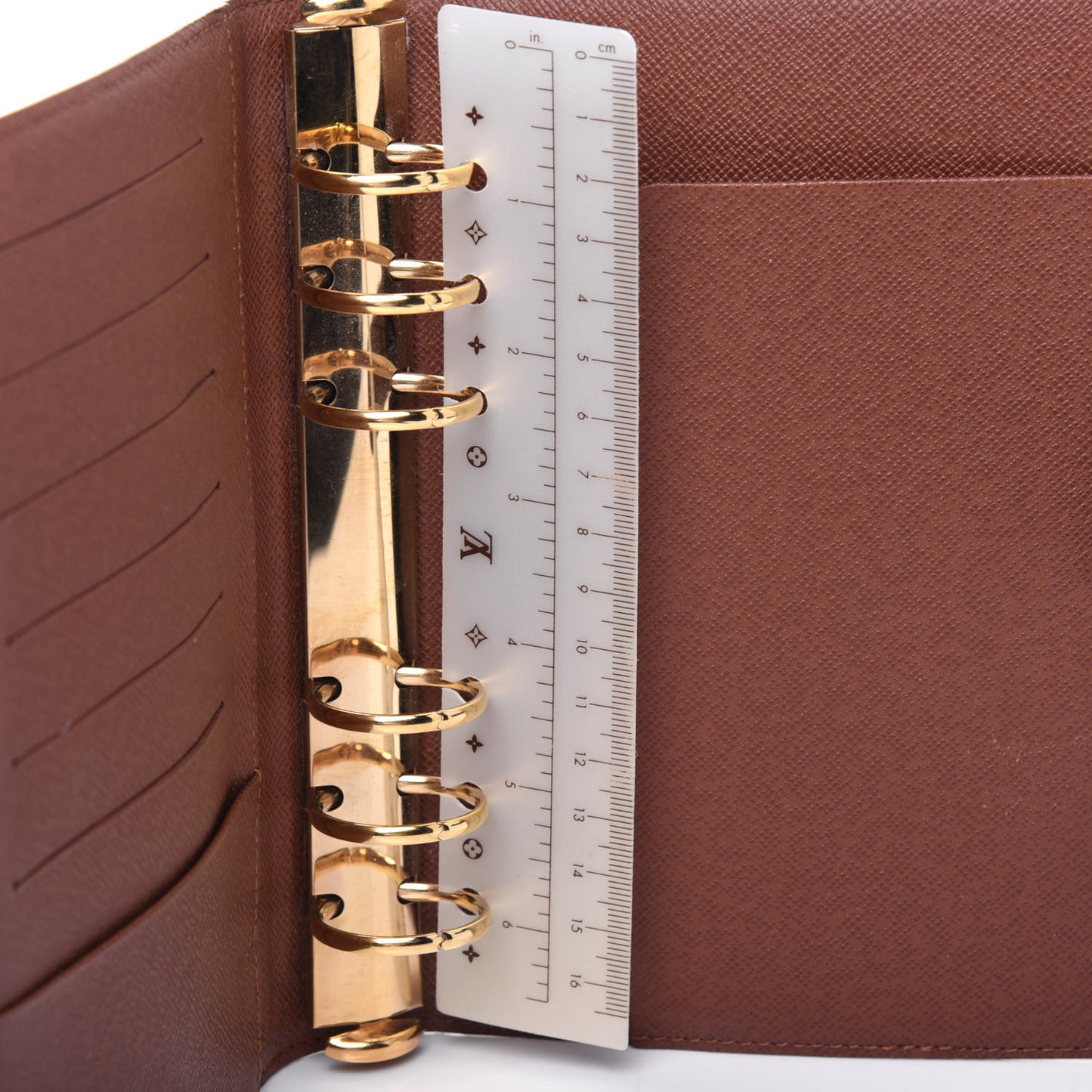 Monogram Medium Ring Agenda Cover
