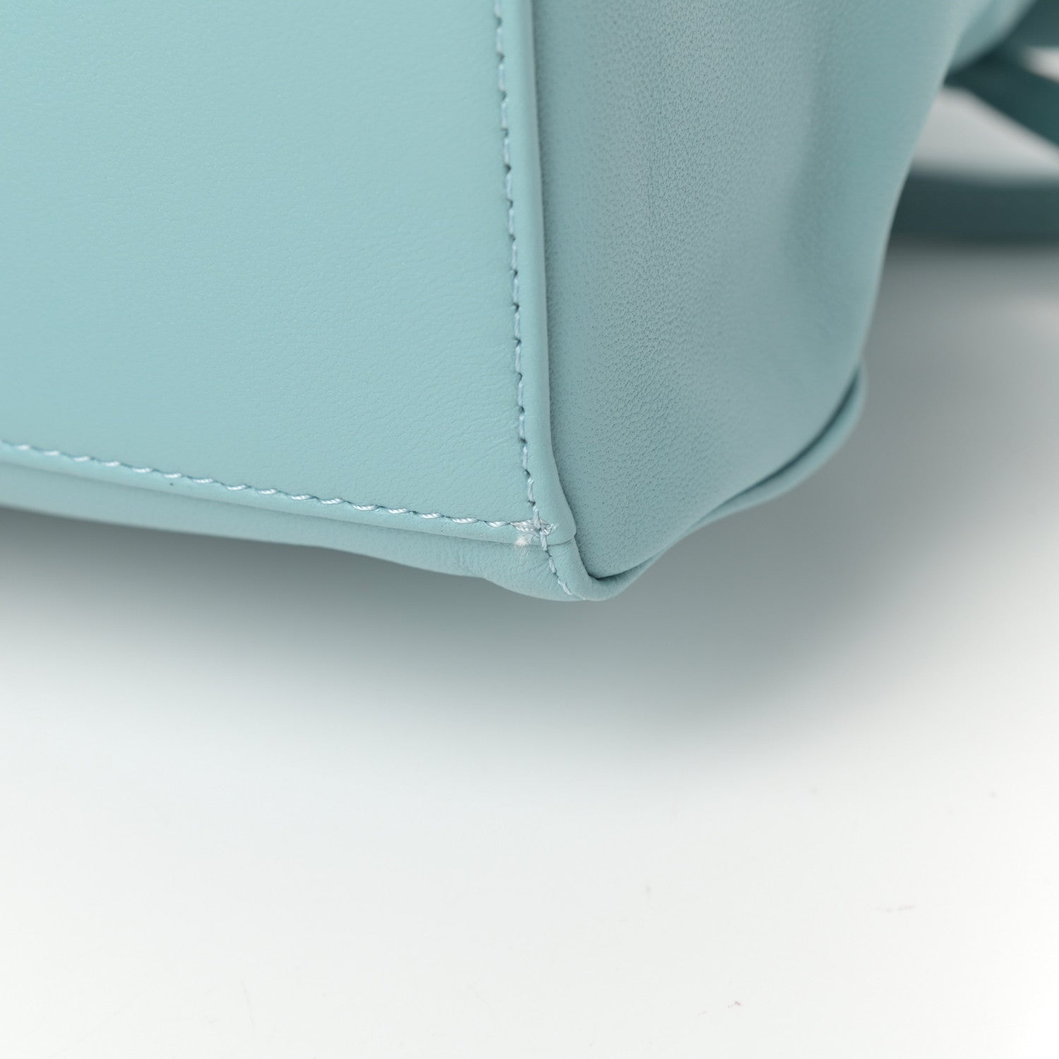 Mansur Gavriel Lambskin Mini Protea Bag Degas Blue 10 of 10