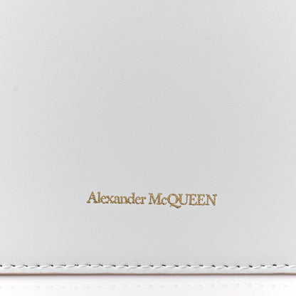 Alexander McQueen Calfskin Skull Lock Mini Crossbody Bag White 7 of 12
