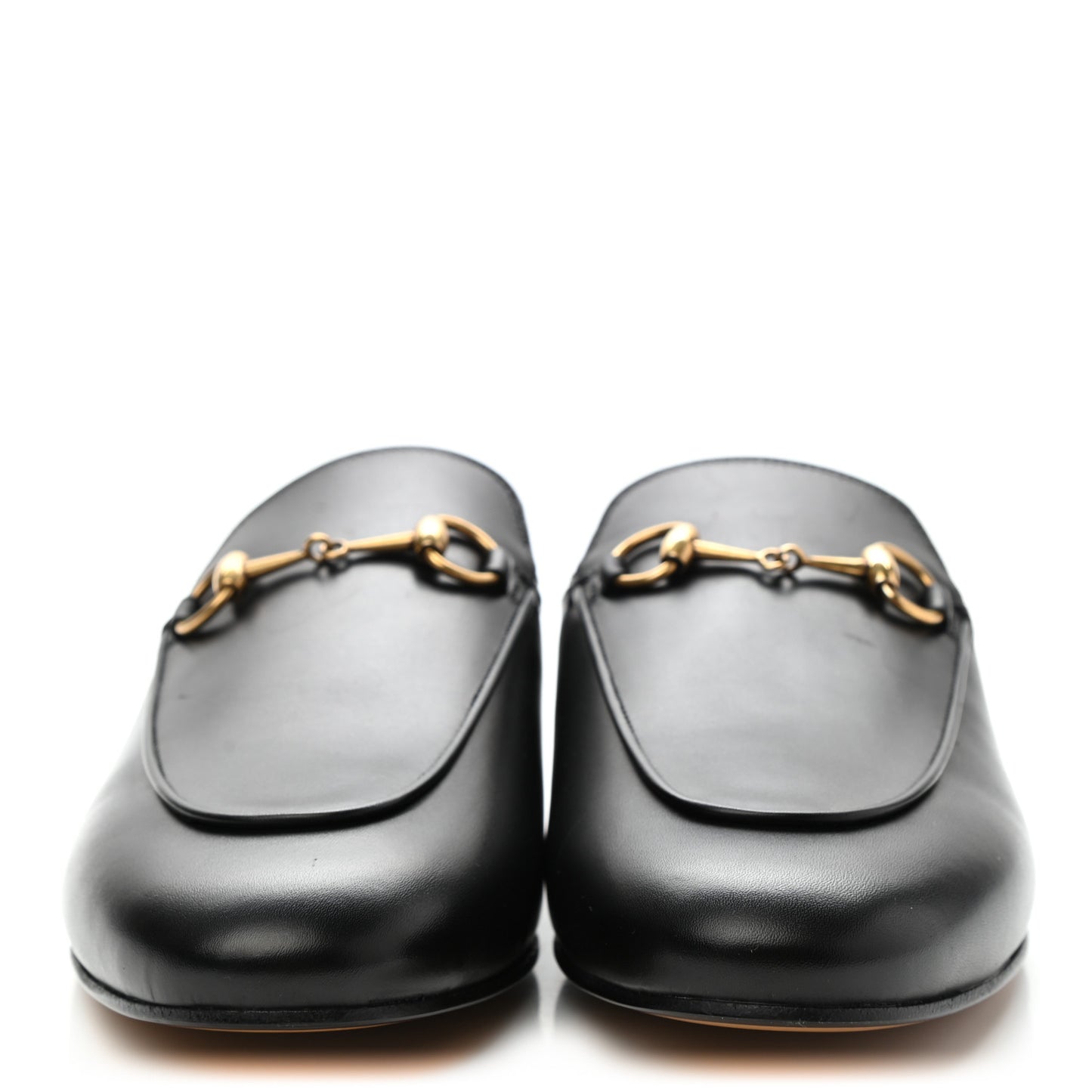 Calfskin Womens Princetown Slippers 39 Black
