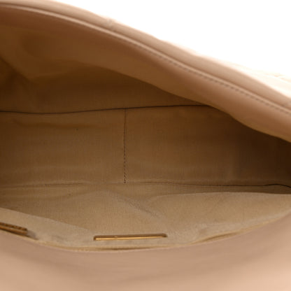 Chanel Goatskin Quilted Large Chanel 19 Flap Beige 5 of 10