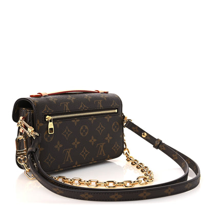 Louis Vuitton Monogram Pochette Metis East West 2 of 10