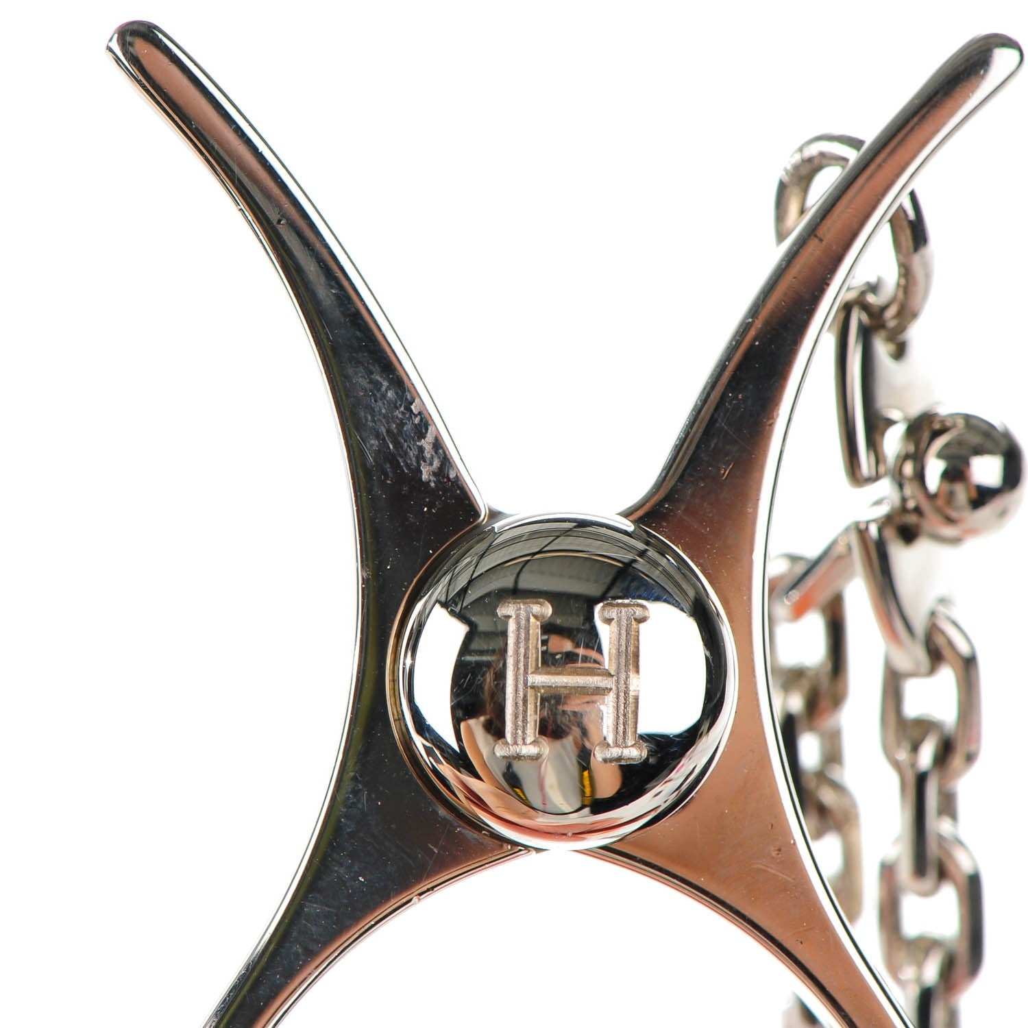 Hermes Palladium Filou Glove Clip 6 of 6