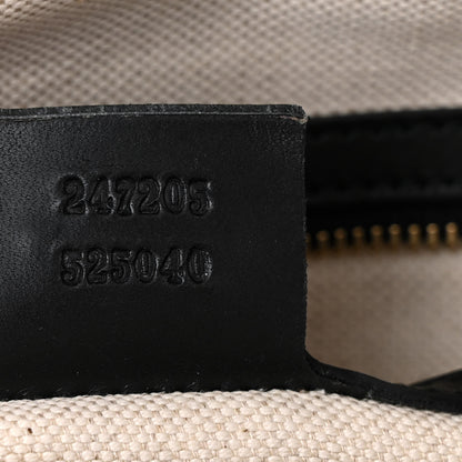Gucci Diamante Vintage Web Medium Boston Black 7 of 10