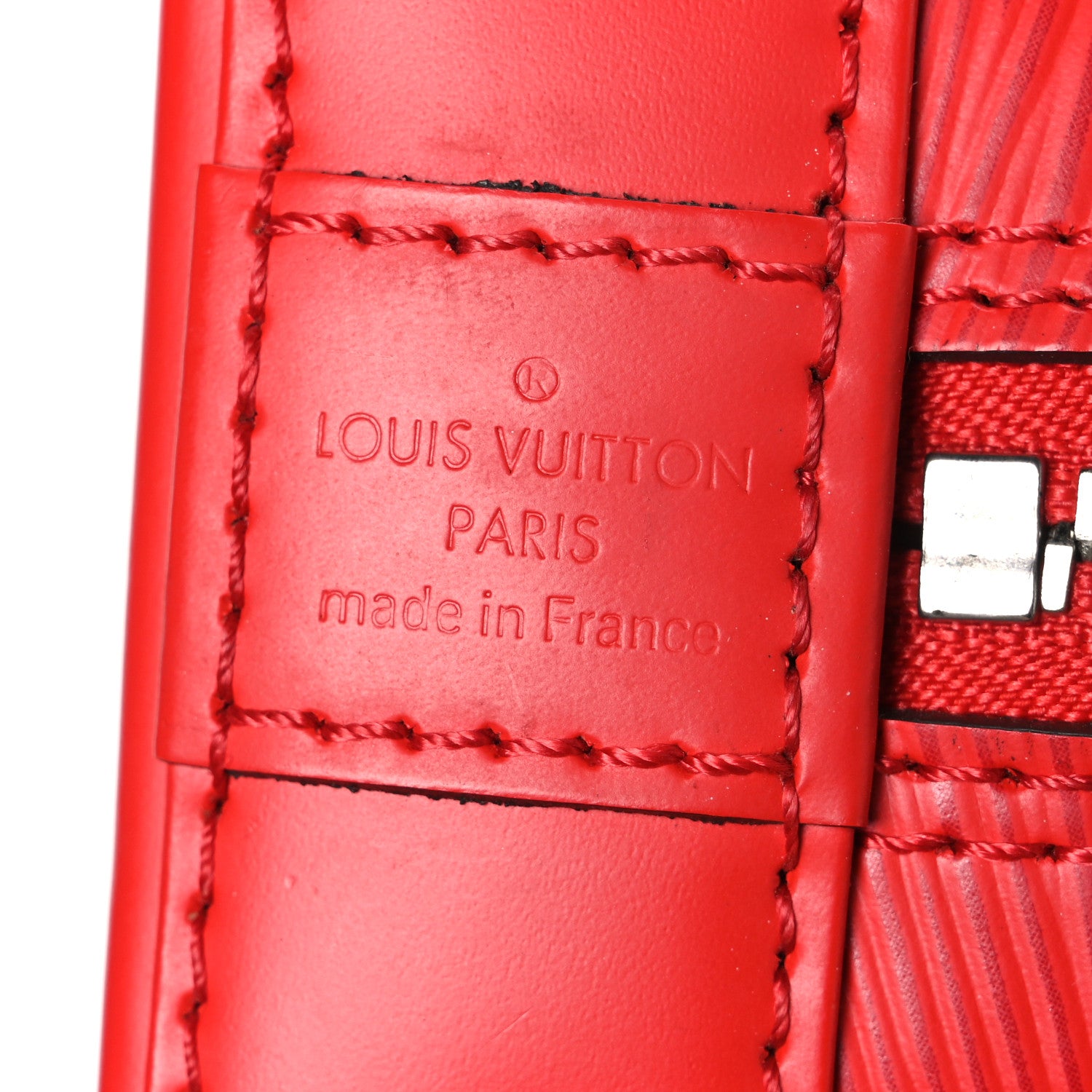 Louis Vuitton Epi Alma BB Coquelicot 6 of 10