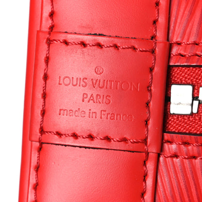 Louis Vuitton Epi Alma BB Coquelicot 6 of 10