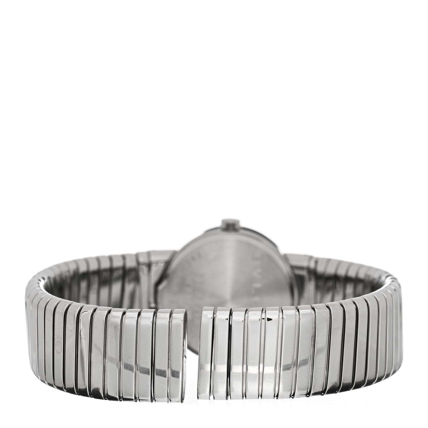 Stainless Steel 23mm Tubogas Quartz Watch Black