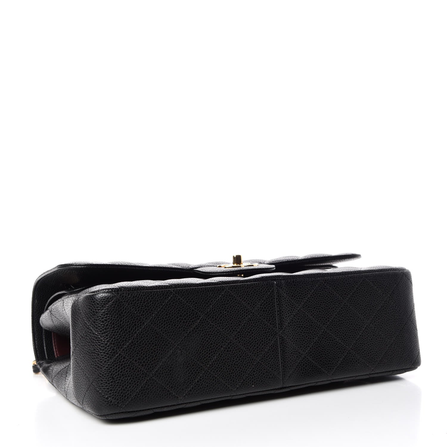 Chanel Caviar Quilted Jumbo Double Flap Black 4 of 9