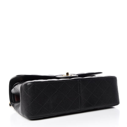 Chanel Caviar Quilted Jumbo Double Flap Black 4 of 9