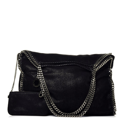 Stella McCartney Shaggy Deer Big Falabella Tote Black 1 of 9