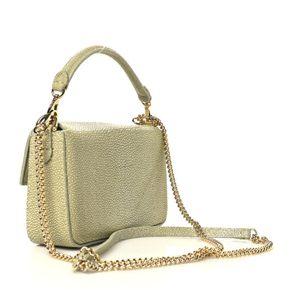 Fendi Stingray Mini Baguette Sage Green 3 of 10