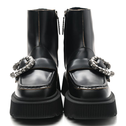Gucci Cordovan Lux Dionysus Hunder Boots 36 Black 2 of 8