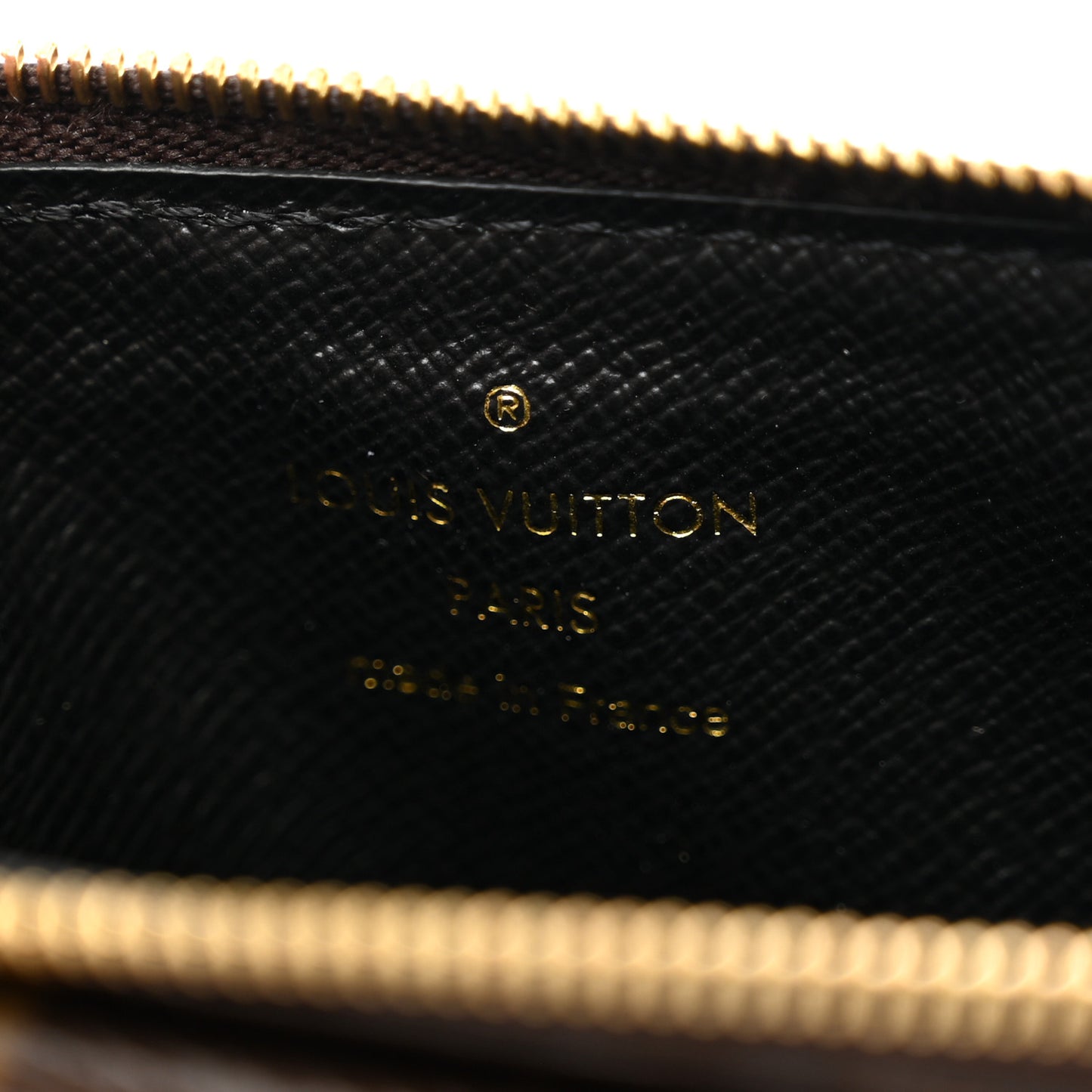 Monogram Recto Verso Card Holder Black