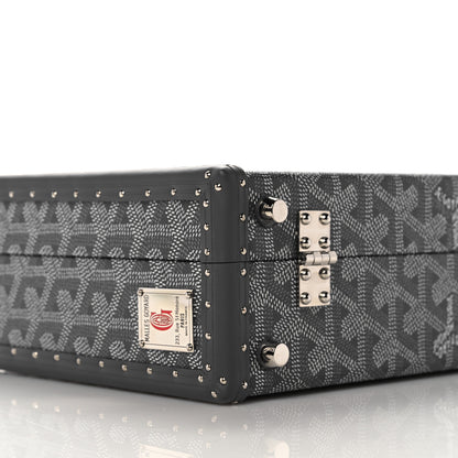 Goyard Goyardine Grand Hotel Trunk Bag Grey 8 of 10