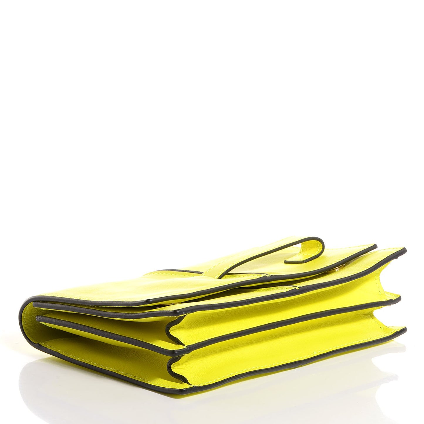 Vitello My Own Code Clutch Yellow Fluo