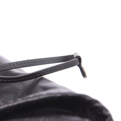 Valentino Garavani Calfskin Rockstud Drawstring Pouch Black 8 of 8