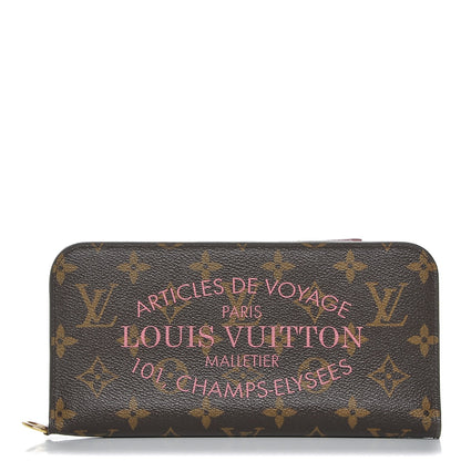 Louis Vuitton Monogram Articles de Voyage Ikat Insolite Wallet Rose Velours 1 of 6