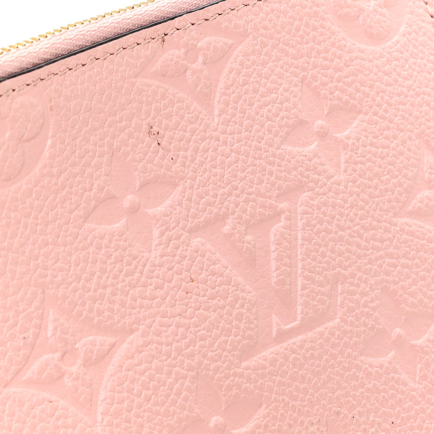 Empreinte Felicie Chain Wallet Zippered Insert Rose Poudre