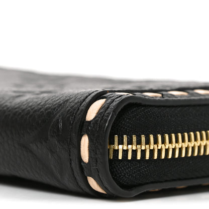 Louis Vuitton Empreinte Vosges Zippy Wallet Black 9 of 10