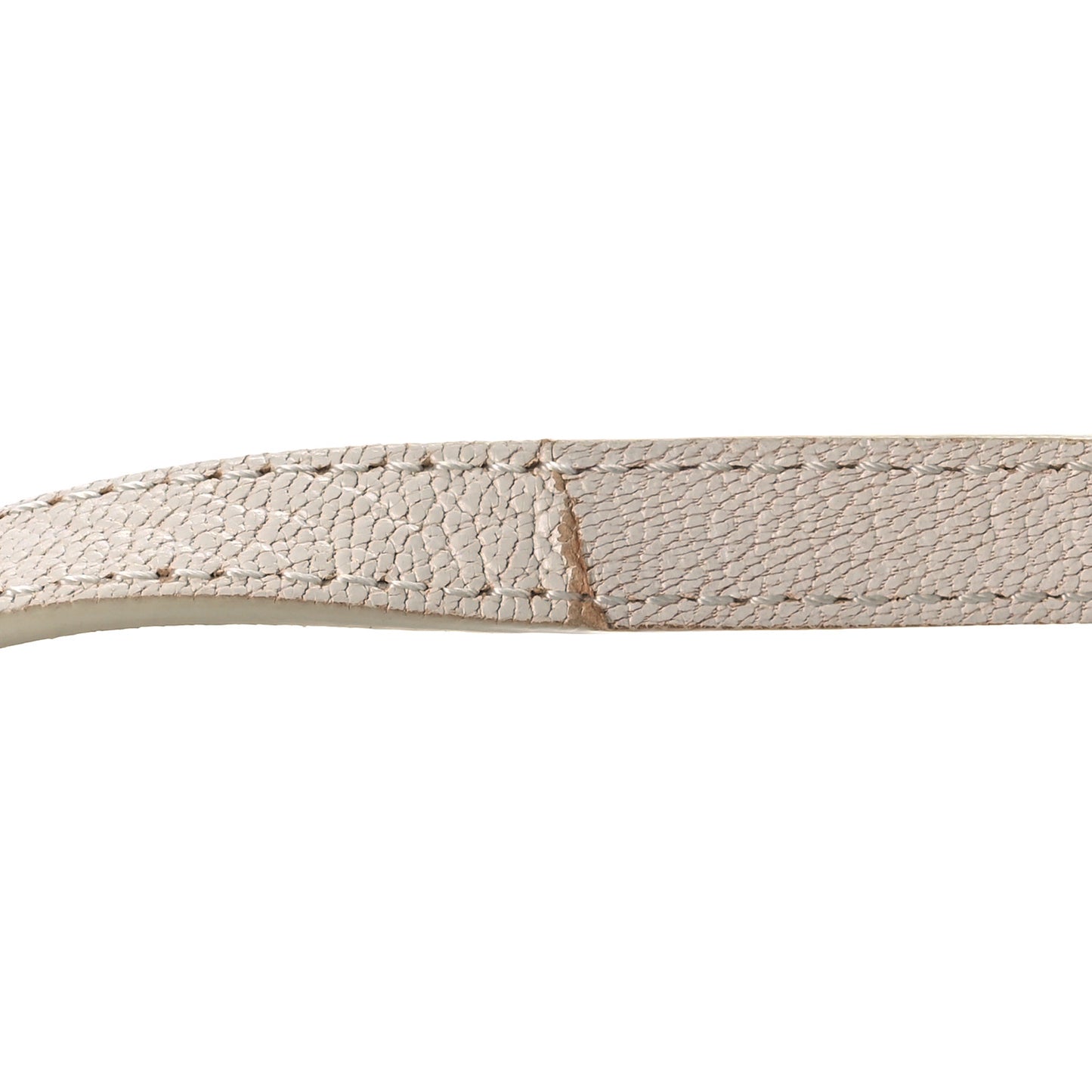 Goatskin Large Trio Crossbody Bag White