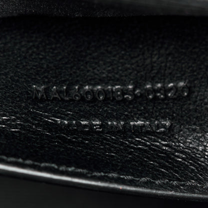 Saint Laurent SAINT LAURENT Grain De Poudre Textured Mixed Matelasse Triquilt Medium Monogram Satchel Black 8 of 13