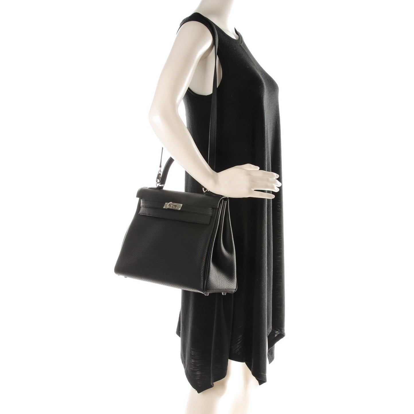 Togo Kelly Retourne 32 Black
