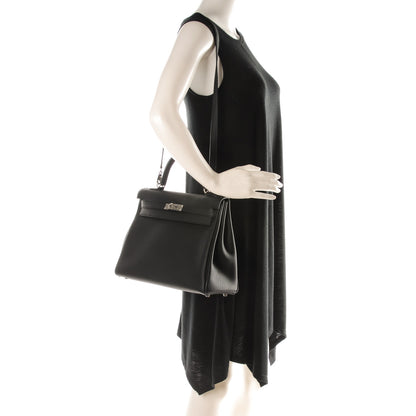 Hermes Togo Kelly Retourne 32 Black 2 of 28