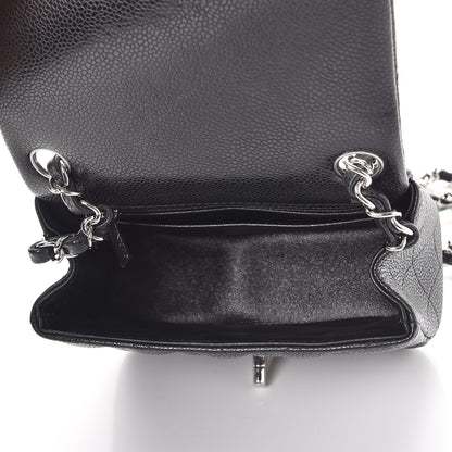Chanel Caviar Quilted Mini Square Flap Black 5 of 8