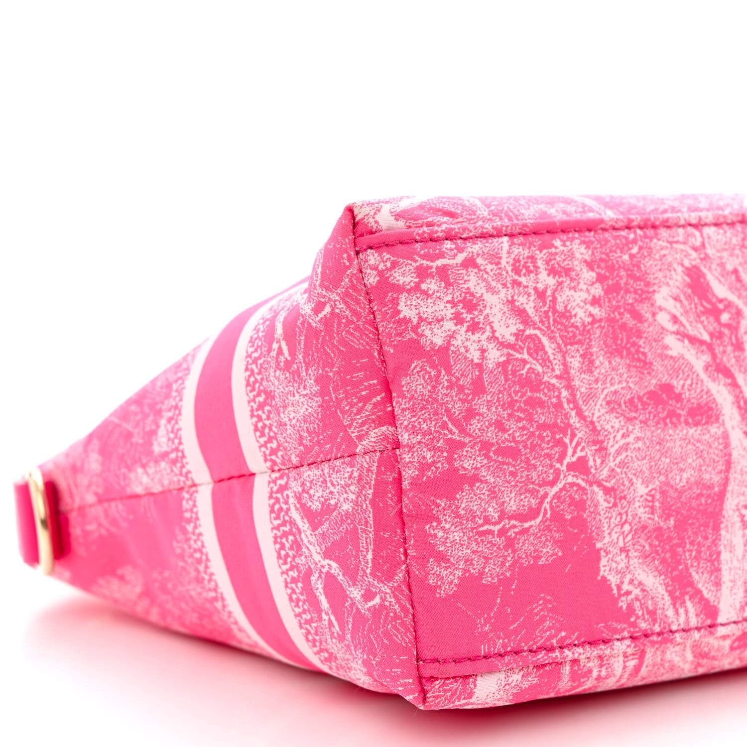 Christian Dior Canvas De Jouy Diortravel Nomad Pouch Pink 9 of 11