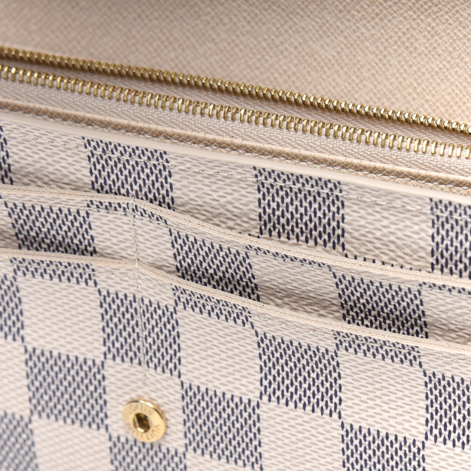 Louis Vuitton Damier Azur Sarah Wallet NM 17 of 26