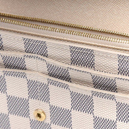 Louis Vuitton Damier Azur Sarah Wallet NM 17 of 26