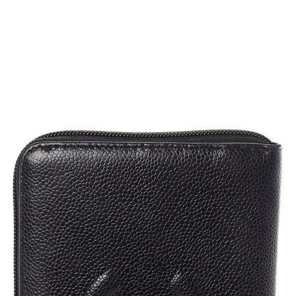 Chanel Caviar Large Timeless CC Zip Around Organizer Wallet Black 13 of 14
