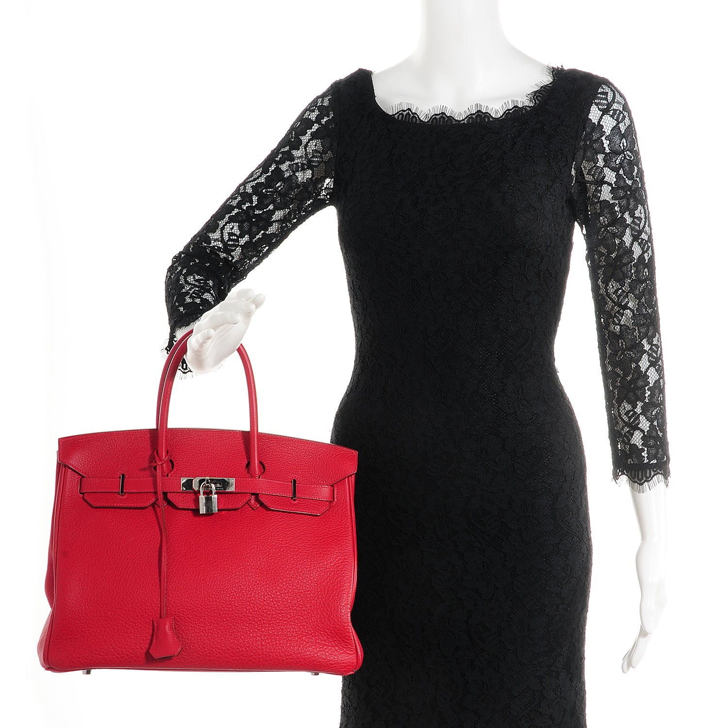 Hermes Buffle Skipper Birkin 35 Rouge Vif 22 of 28