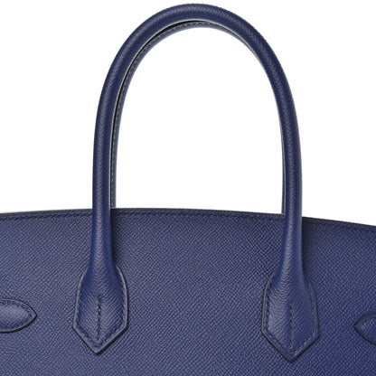 Hermes Epsom Birkin 30 Bleu Encre 11 of 12