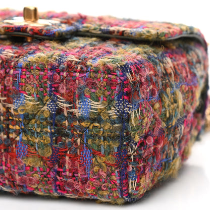 Chanel Tweed Quilted Mini Square Flap Multicolor 10 of 11