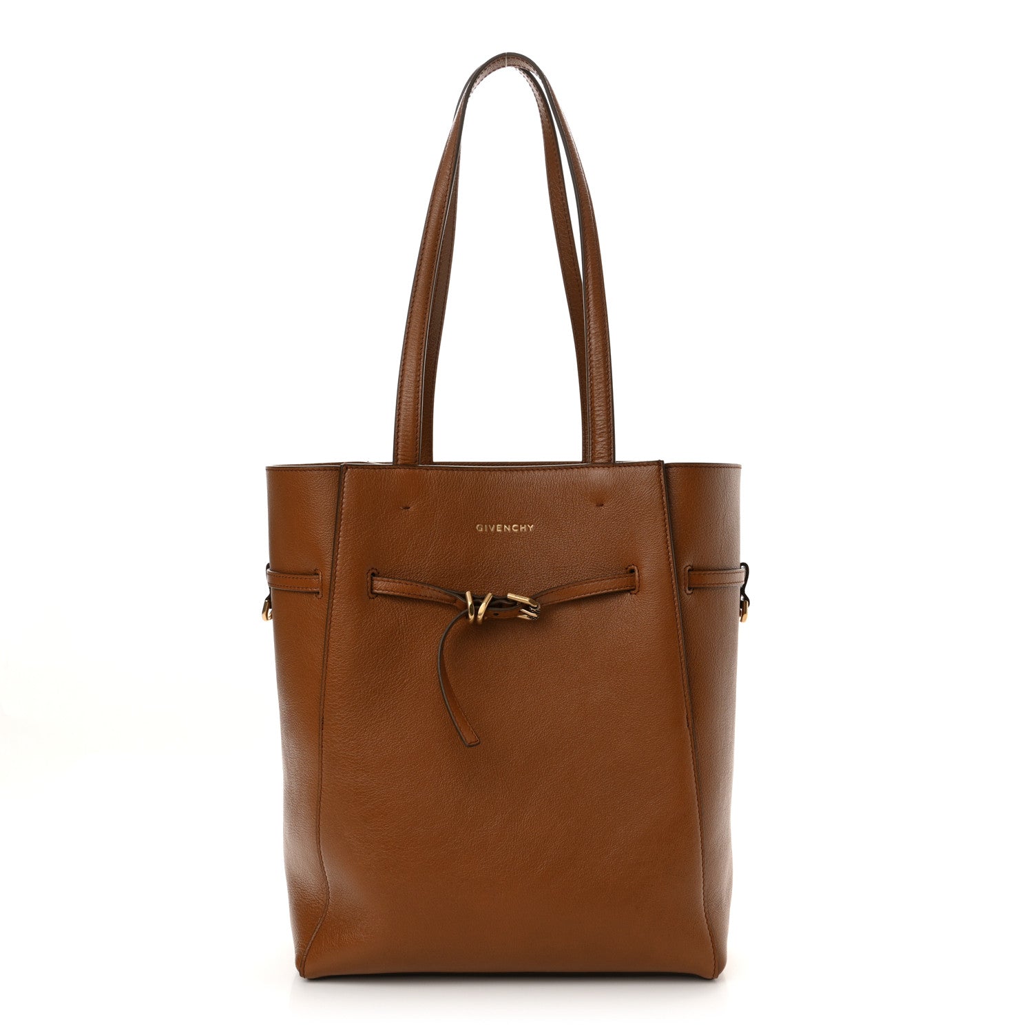 Givenchy Calfskin Small Voyou Tote Soft Tan 1 of 9