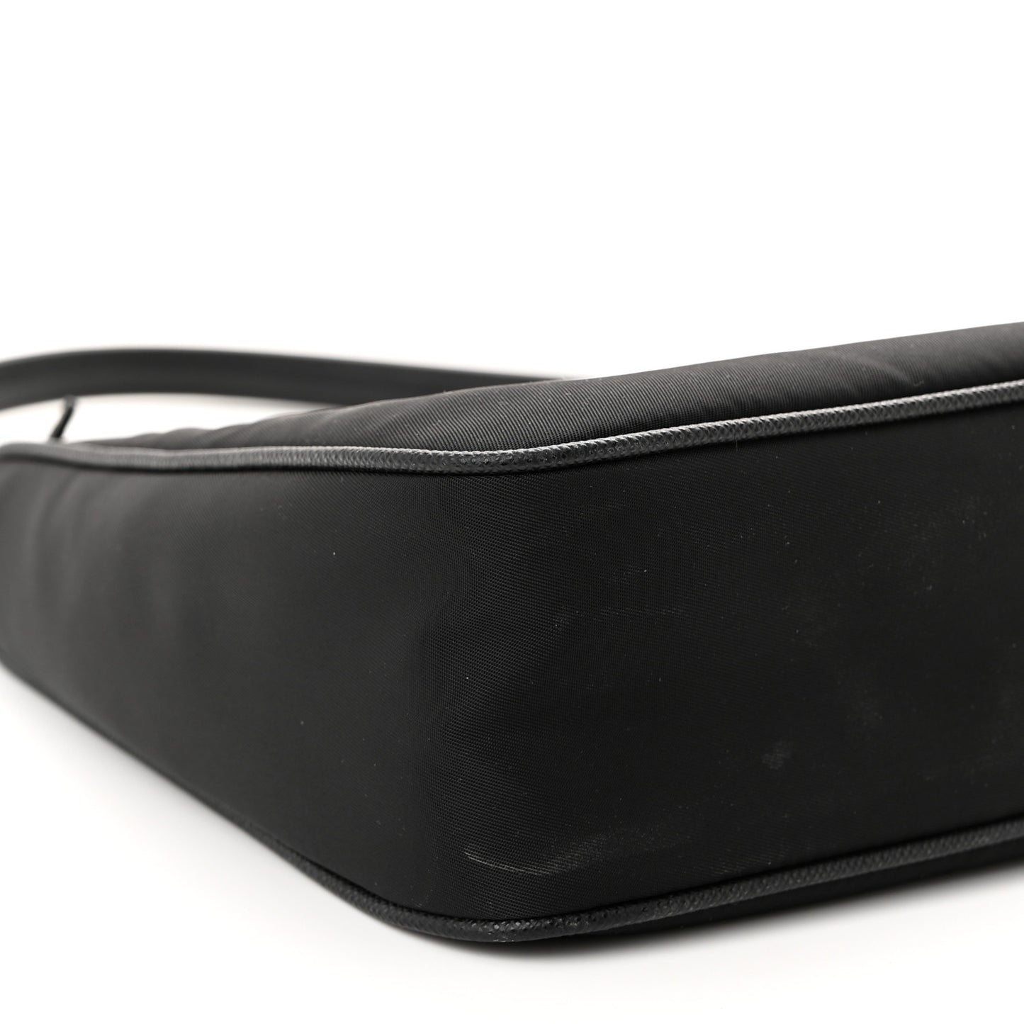 Tessuto Nylon Saffiano Mini Re-Edition 2005 Bag Black