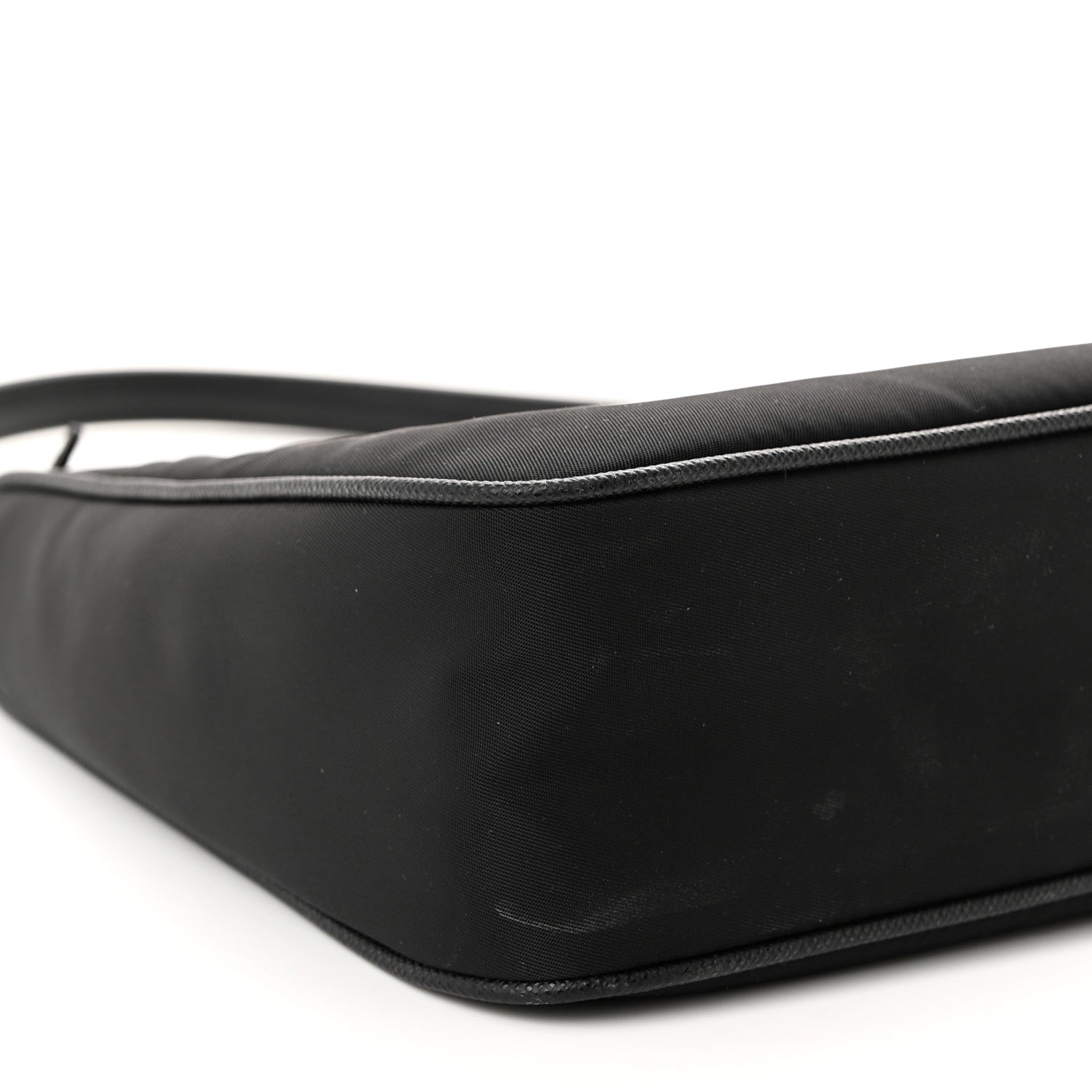 Prada Tessuto Nylon Saffiano Mini Re-Edition 2005 Bag Black 8 of 9