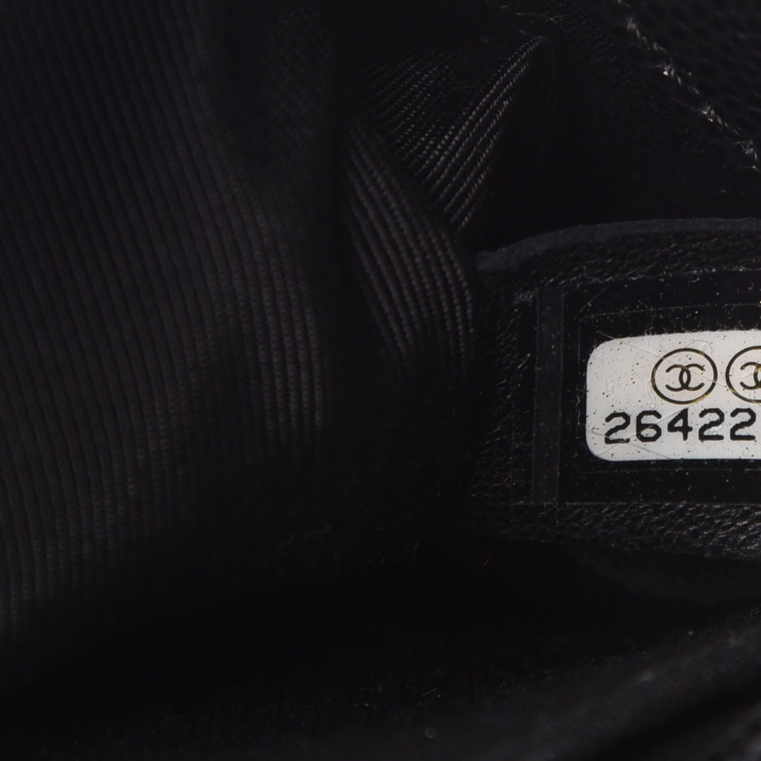 Chanel Caviar Quilted Small Boy Flap Black 9 of 11