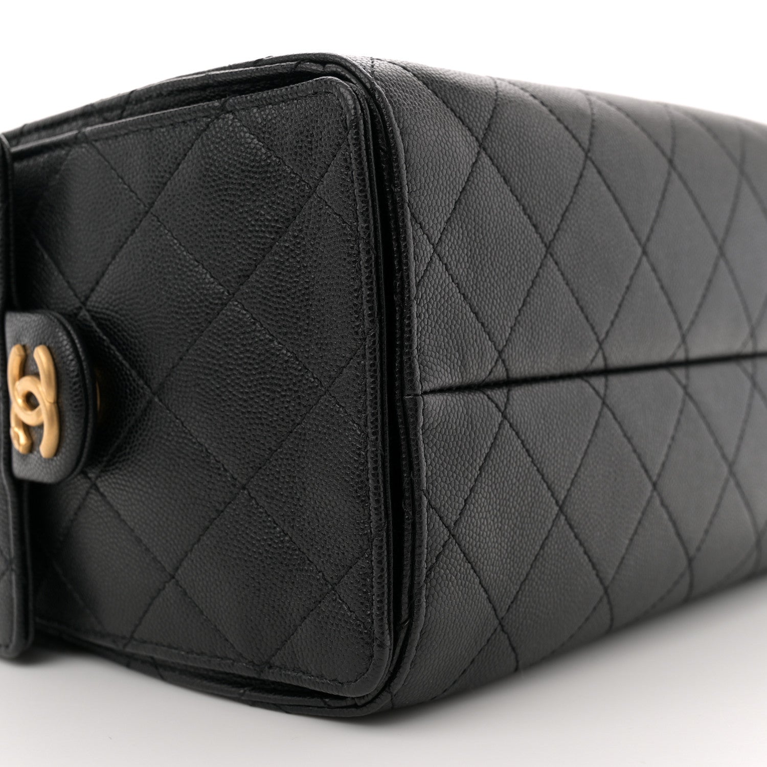 Chanel Caviar Quilted Small Chanel 25 Handbag Black 9 of 11