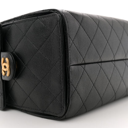 Chanel Caviar Quilted Small Chanel 25 Handbag Black 9 of 11