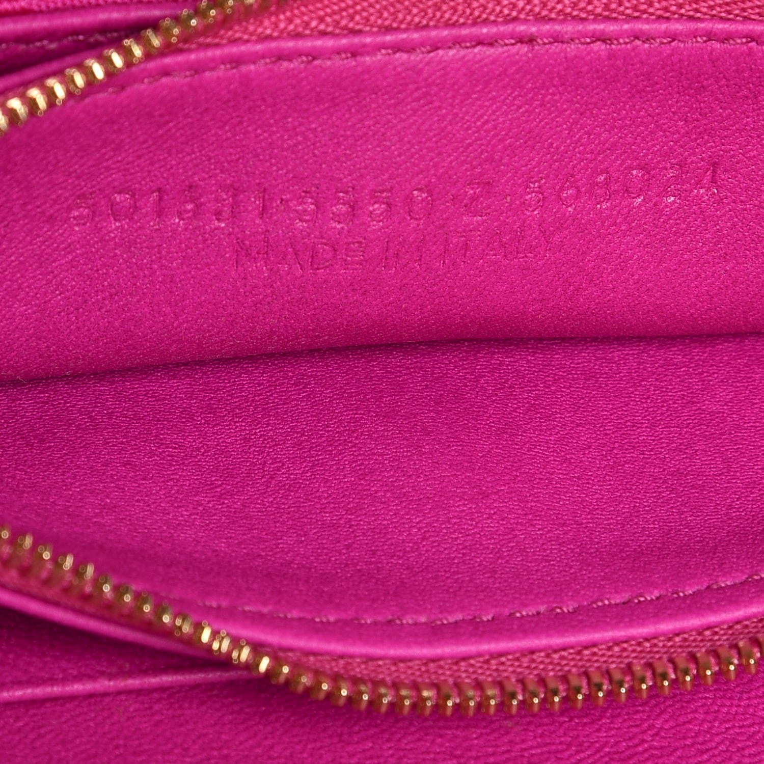 Balenciaga Nylon Jacquard Diagonal Logo S BB Round Shoulder Bag Rose Magenta 7 of 7
