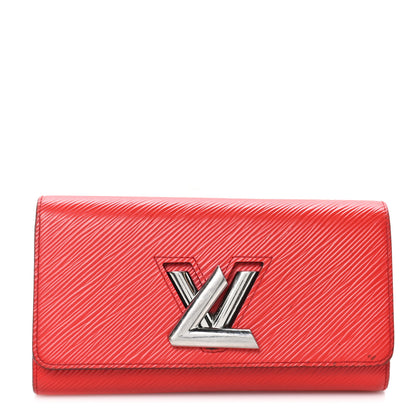 Louis Vuitton Epi Twist Wallet Coquelicot 1 of 10