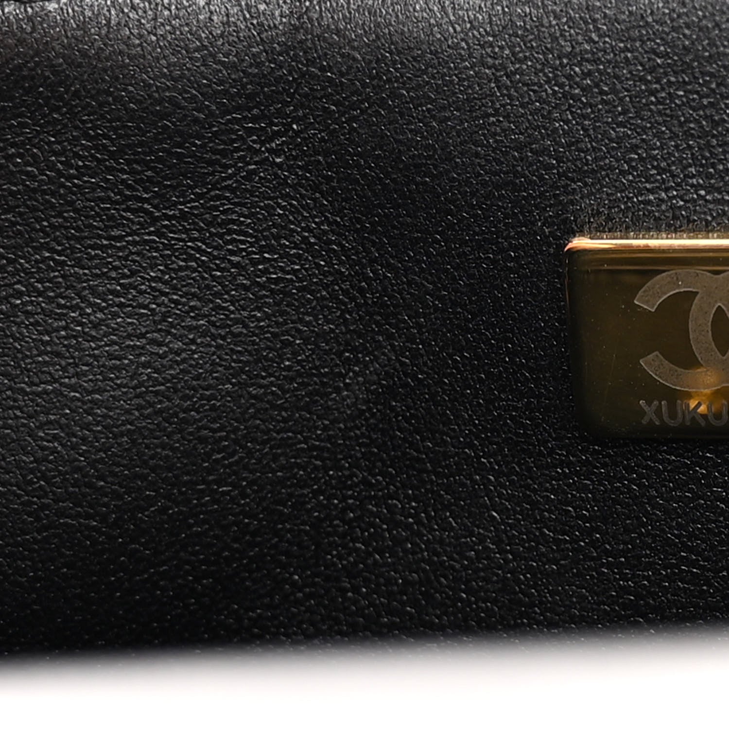 Chanel Lambskin Quilted Metal Mini Top Handle Rectangular Flap Black 7 of 10