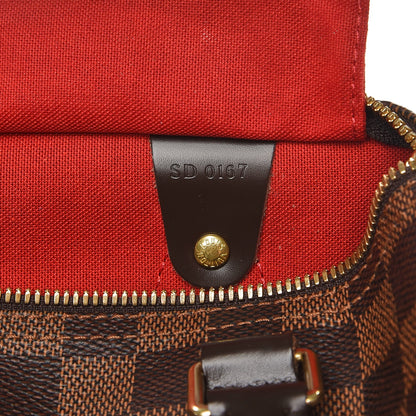 Louis Vuitton Damier Ebene Speedy Bandouliere 25 8 of 9