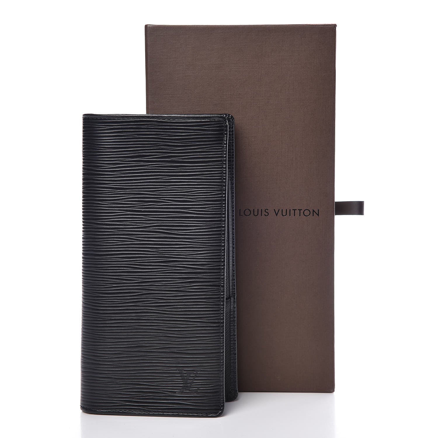 Louis Vuitton Epi Brazza Wallet Black 8 of 8
