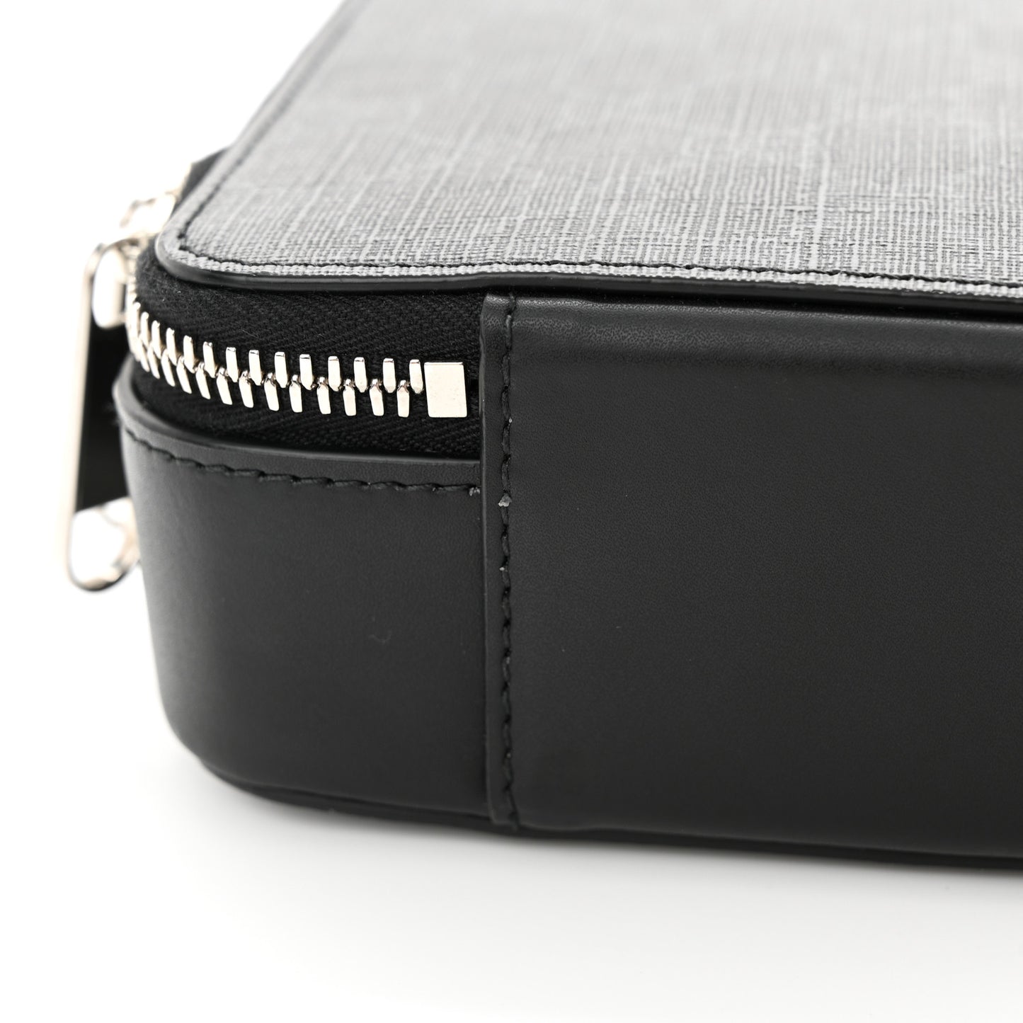 GG Supreme Monogram Web Mini Shoulder Bag Black Grey