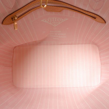 Louis Vuitton Monogram Giant By The Pool Neverfull MM Light Pink 4 of 8