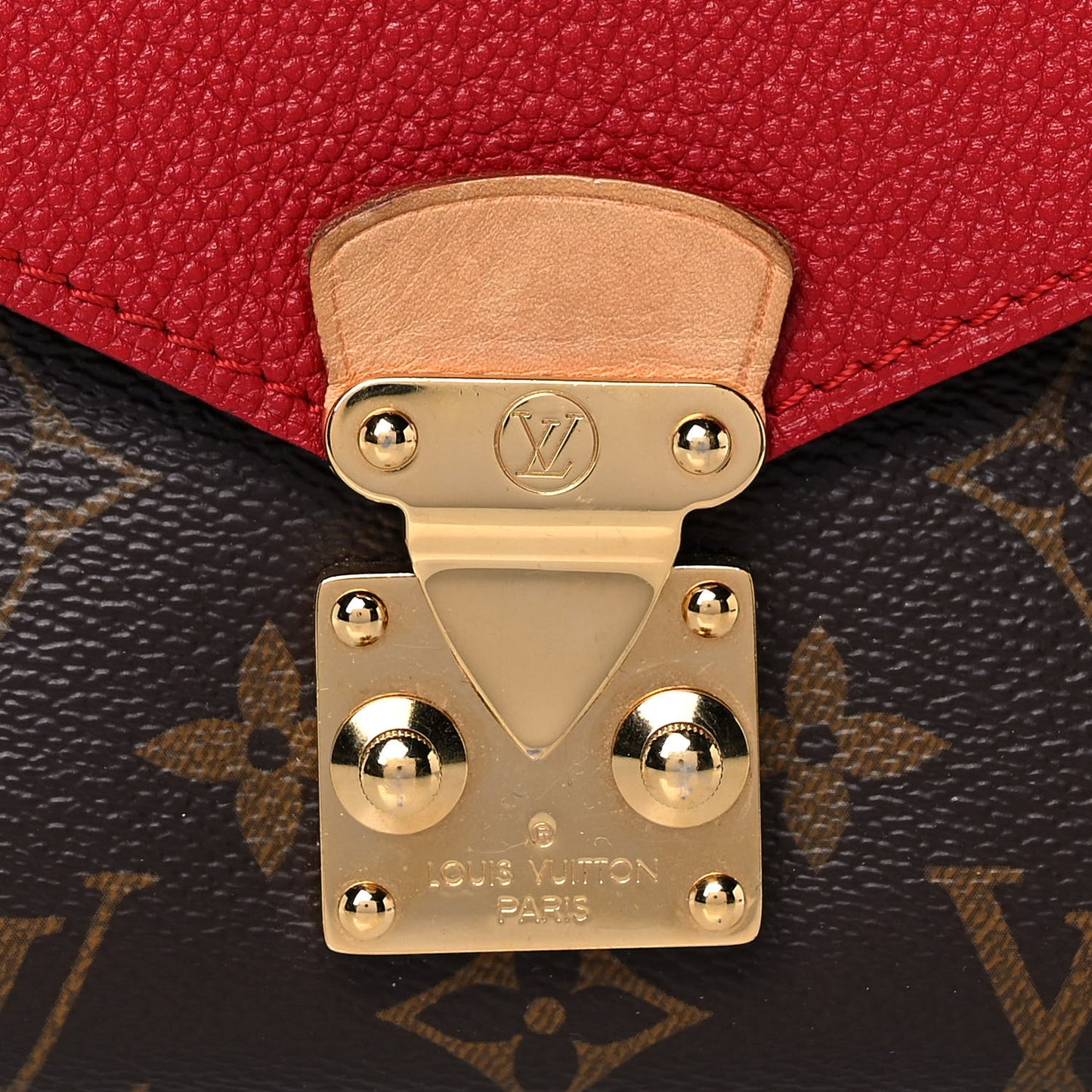 Monogram Pallas Chain Cherry