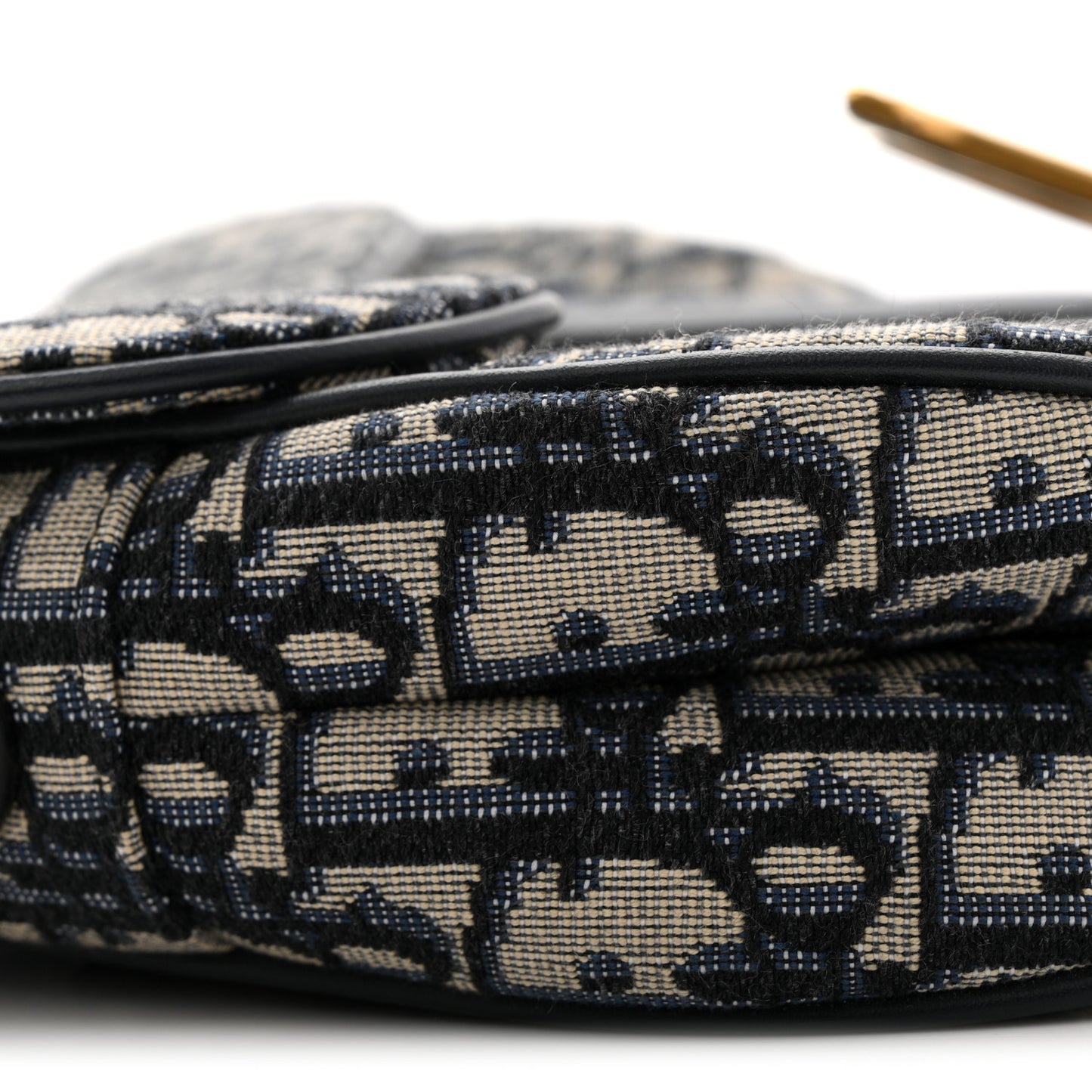 Oblique Saddle Bag Blue